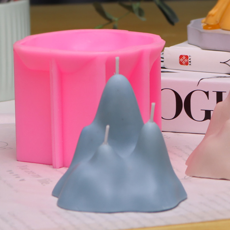 Snowy Mountain Silicone Candle & Resin Mold