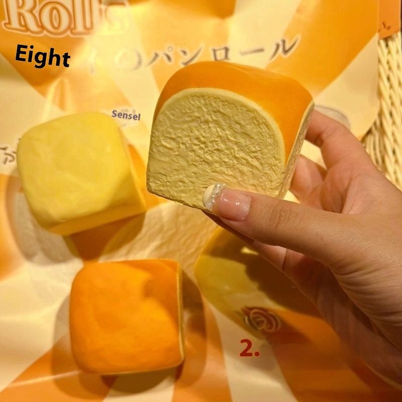Strawberry Milk Toast Slow-Rise Squishy — photo 2