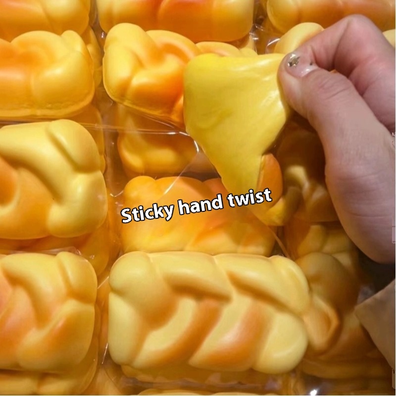 Strawberry Milk Toast Slow-Rise Squishy — photo 4