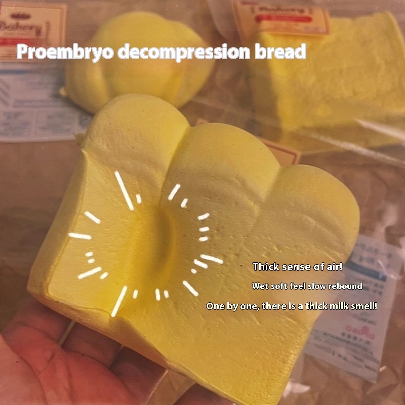 Strawberry Milk Toast Slow-Rise Squishy — photo 6