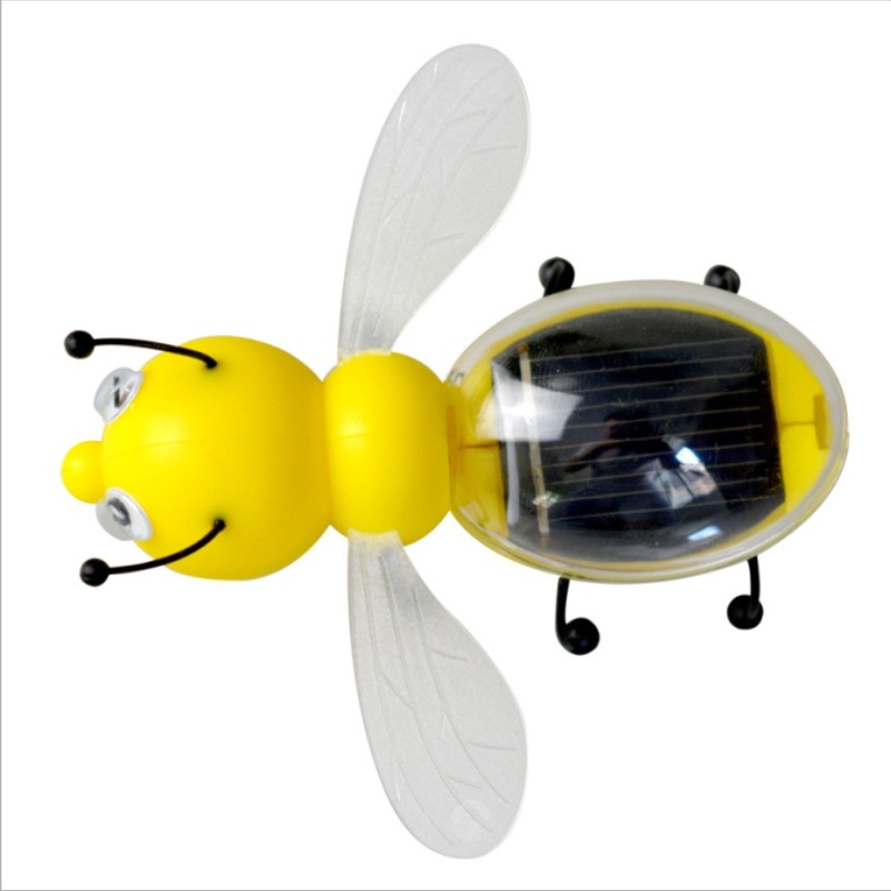 Solar-Powered Wiggling Bee Toy