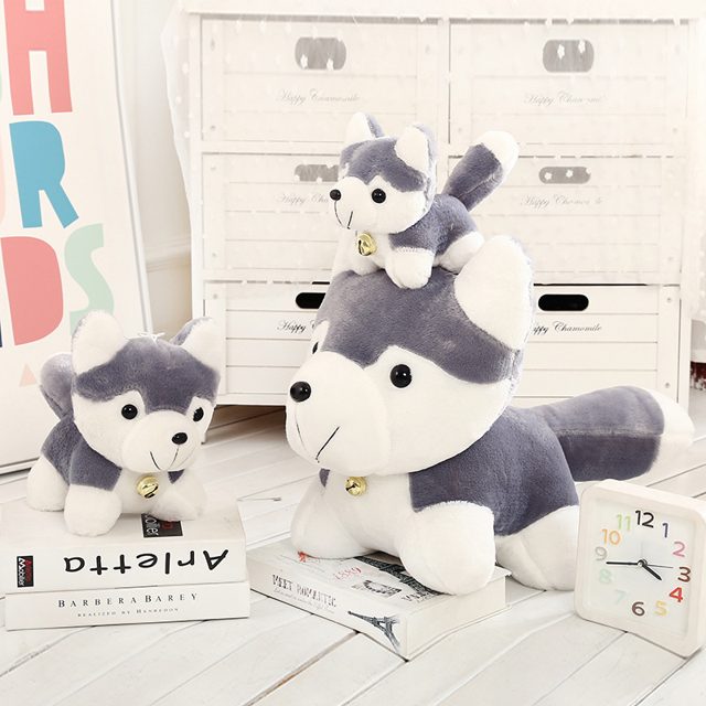 Snuggly Husky Pup Plush