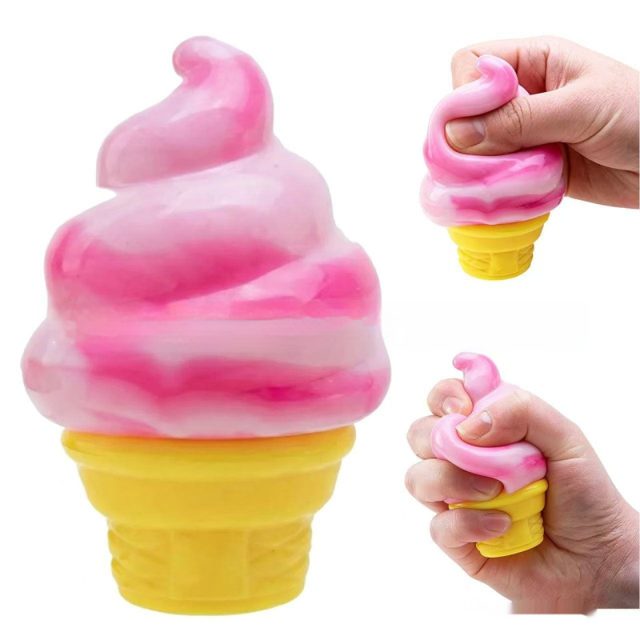 Cotton-Candy Swirl Ice Cream Squishy β photo 2