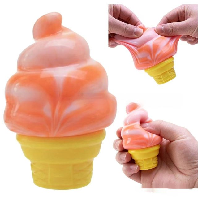 Cotton-Candy Swirl Ice Cream Squishy β photo 3