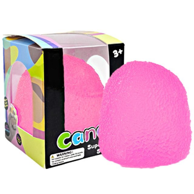 Pink Gel-Bead Squish Stress Ball