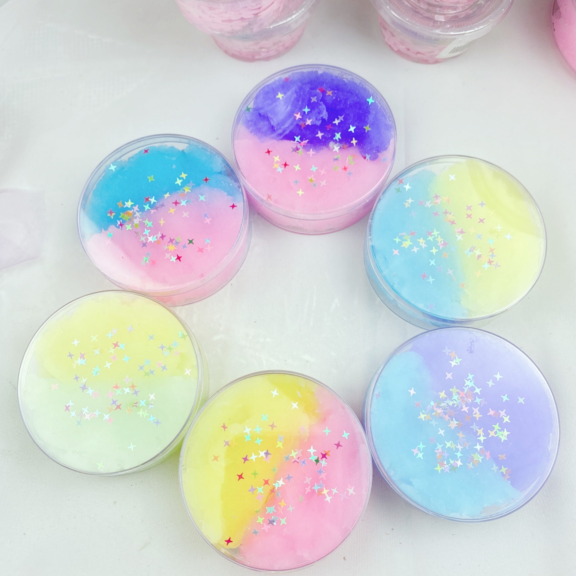 Pastel Cloud Slime Tubs โ photo 3