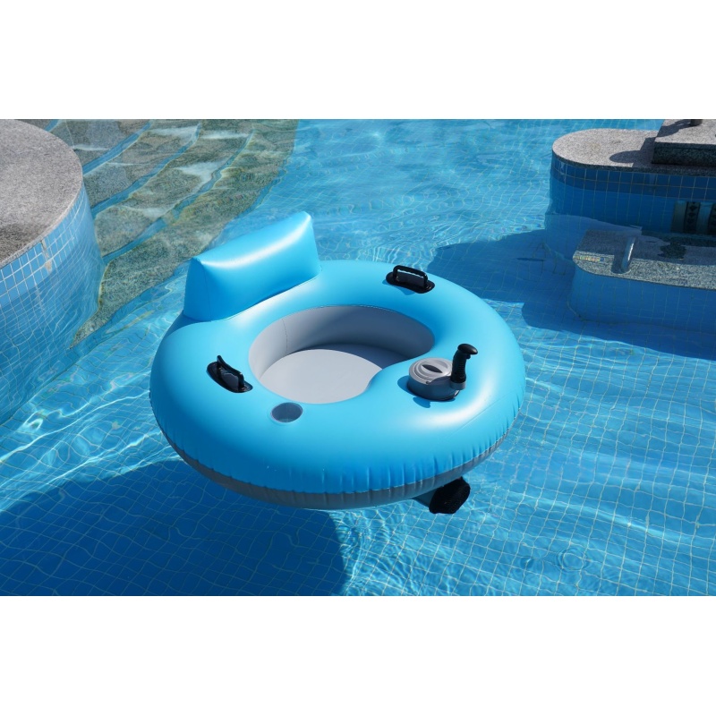 Inflatable Motorized Pontoon Float with Twin Propellers โ photo 2