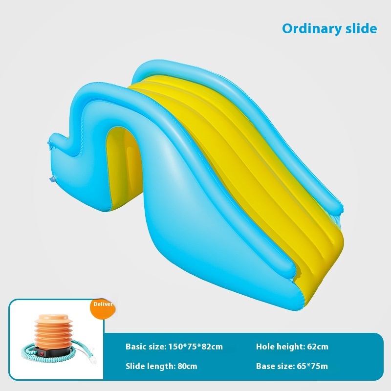 Inflatable Kids' Water Slide with Pump