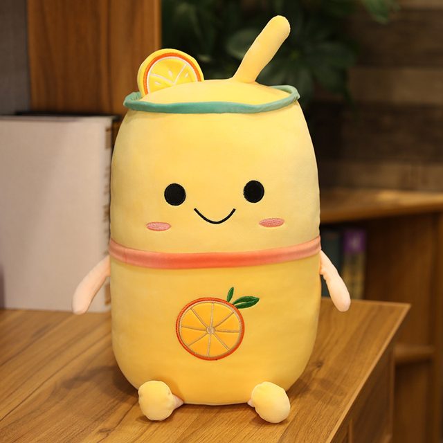 Lemonade Boba Bubble Tea Cup Plush