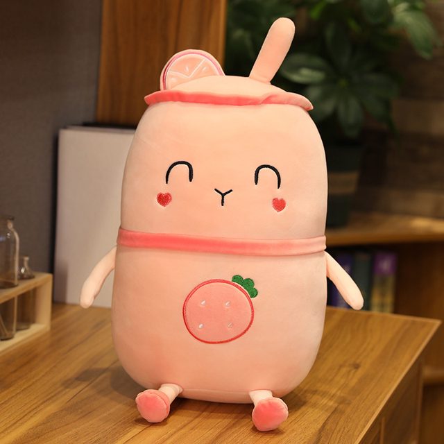 Strawberry Boba Bubble Tea Cup Plush โ photo 3