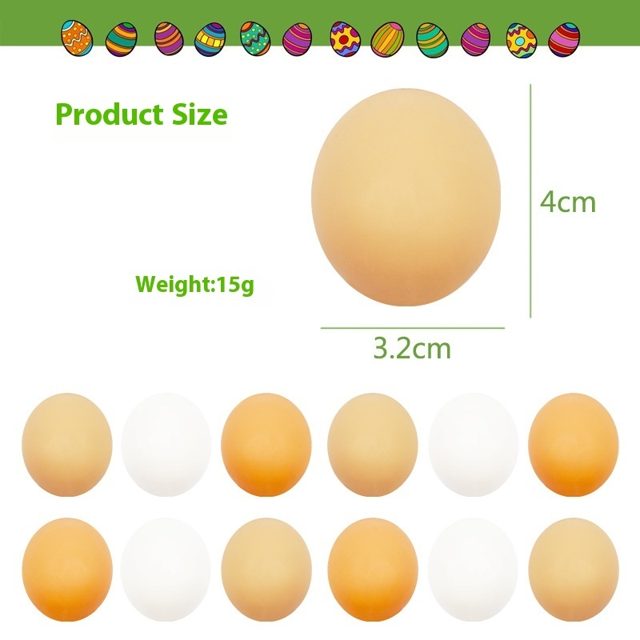 Squishy Egg Squeeze Ball