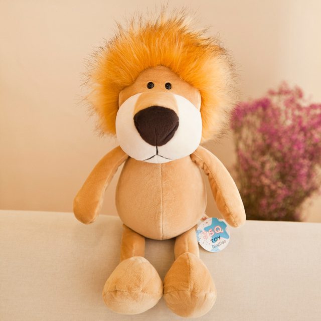 Fluffy-Mane Sleepy Lion Plush โ photo 2