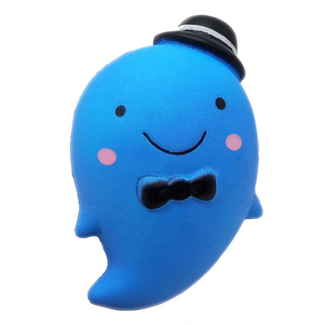 Dapper Top-Hat Ghost Squishy