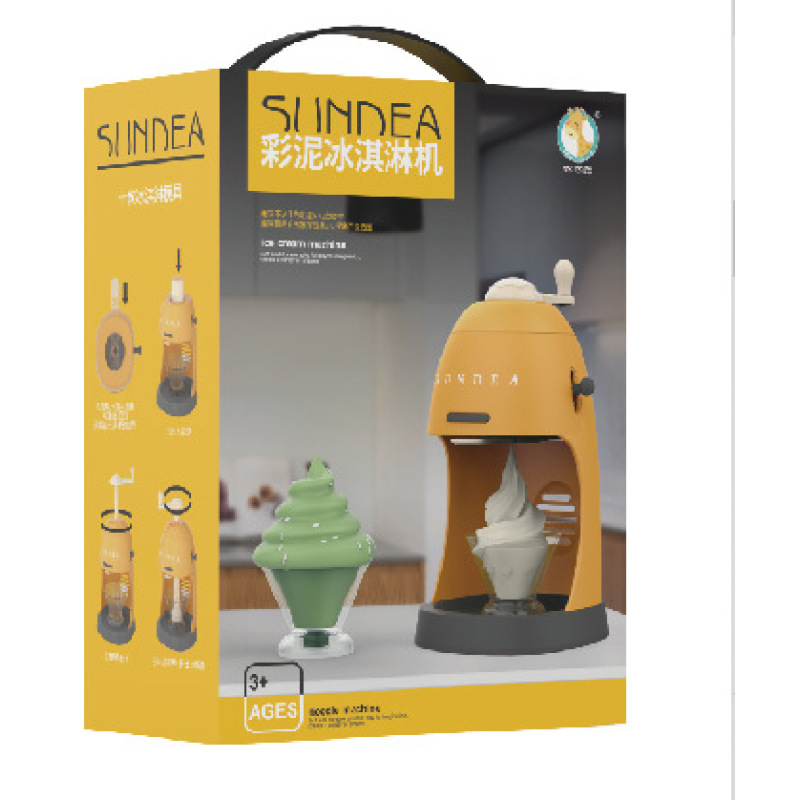 Clay Ice Cream Maker Play Set