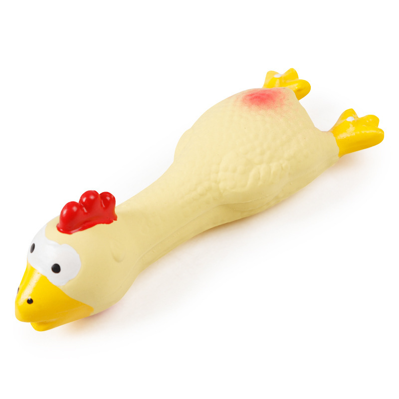 Latex Squeaky Duck Pet Toy โ photo 3
