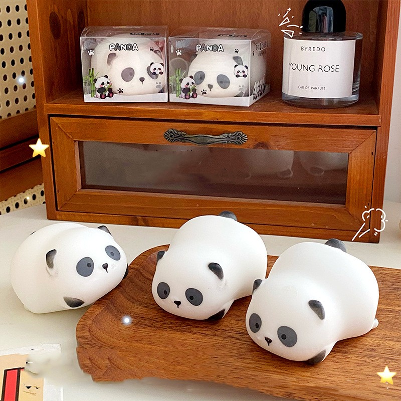 Lazy Panda Squishy Toy
