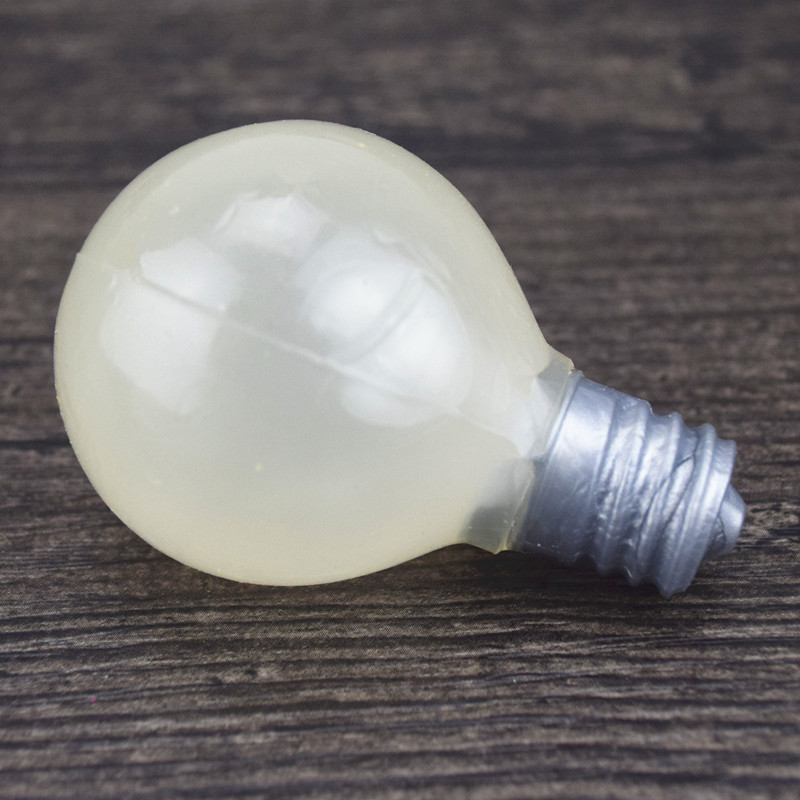 Light Bulb Squishy Water Splat Toy