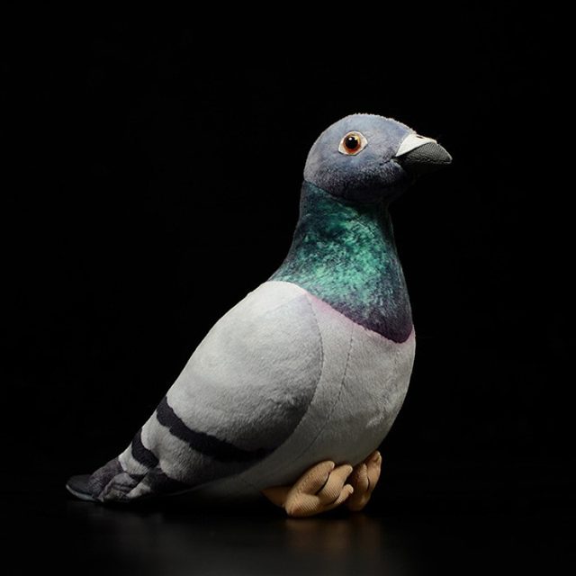Lifelike White Pigeon Plush โ photo 2