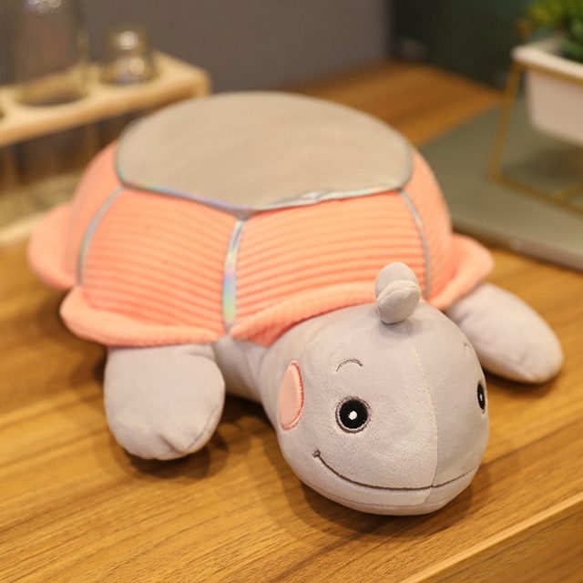 Jumbo Iridescent Shell Turtle Plush — photo 6