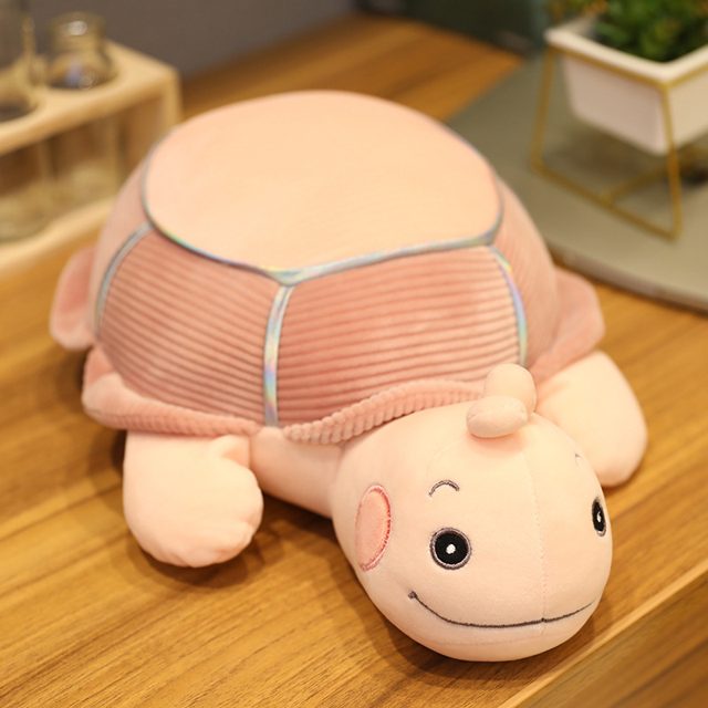 Jumbo Iridescent Shell Turtle Plush — photo 5