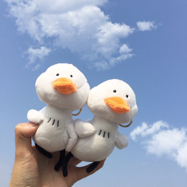 Little White Duck Keychain Plush — photo 2