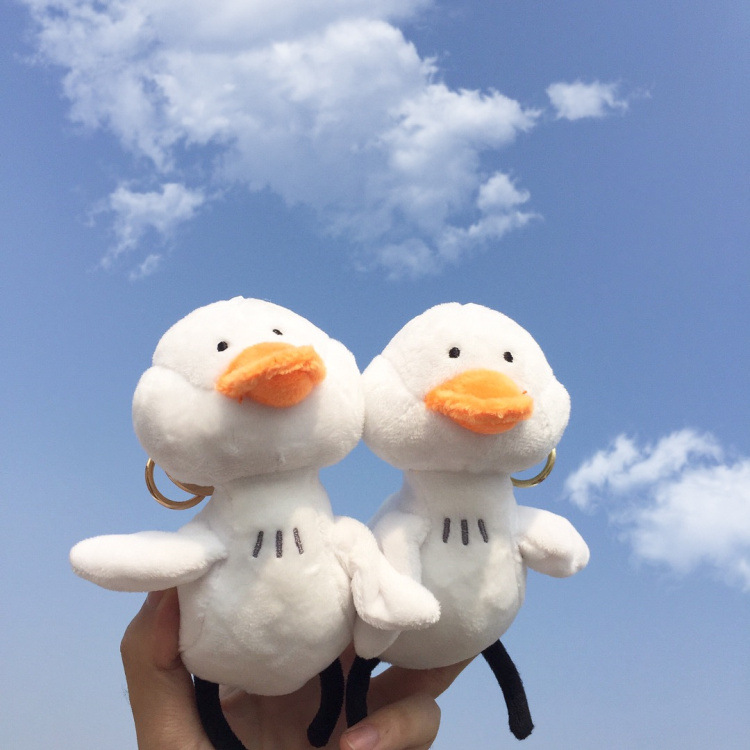 Little White Duck Keychain Plush — photo 3