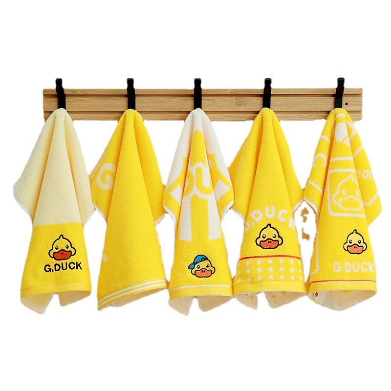 Little Yellow Duck Plush Towel Toy — photo 4
