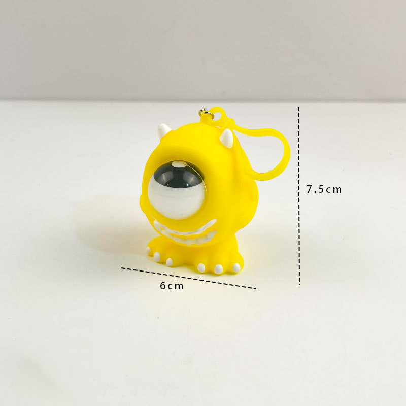 Pop-Eye Monster Squeeze Keychain โ photo 2