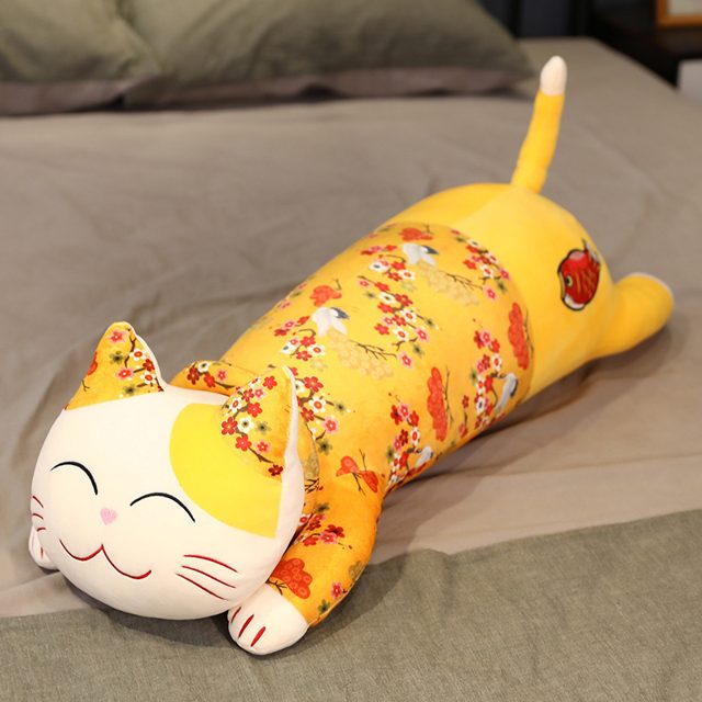 Lucky Cat Long Body Pillow Plush โ photo 6