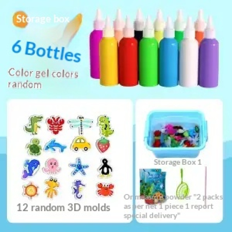 Magic Water Elf Gel Kit, 6 Gels + 8 Molds — photo 3