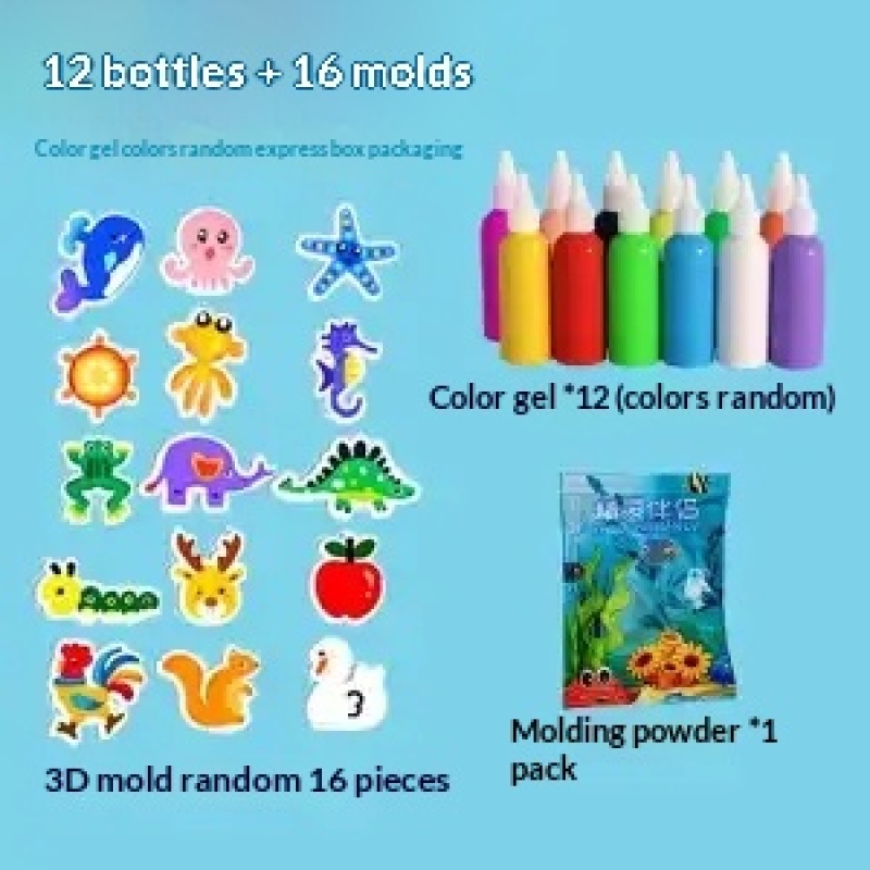 Magic Water Elf Gel Kit, 6 Gels + 8 Molds — photo 5