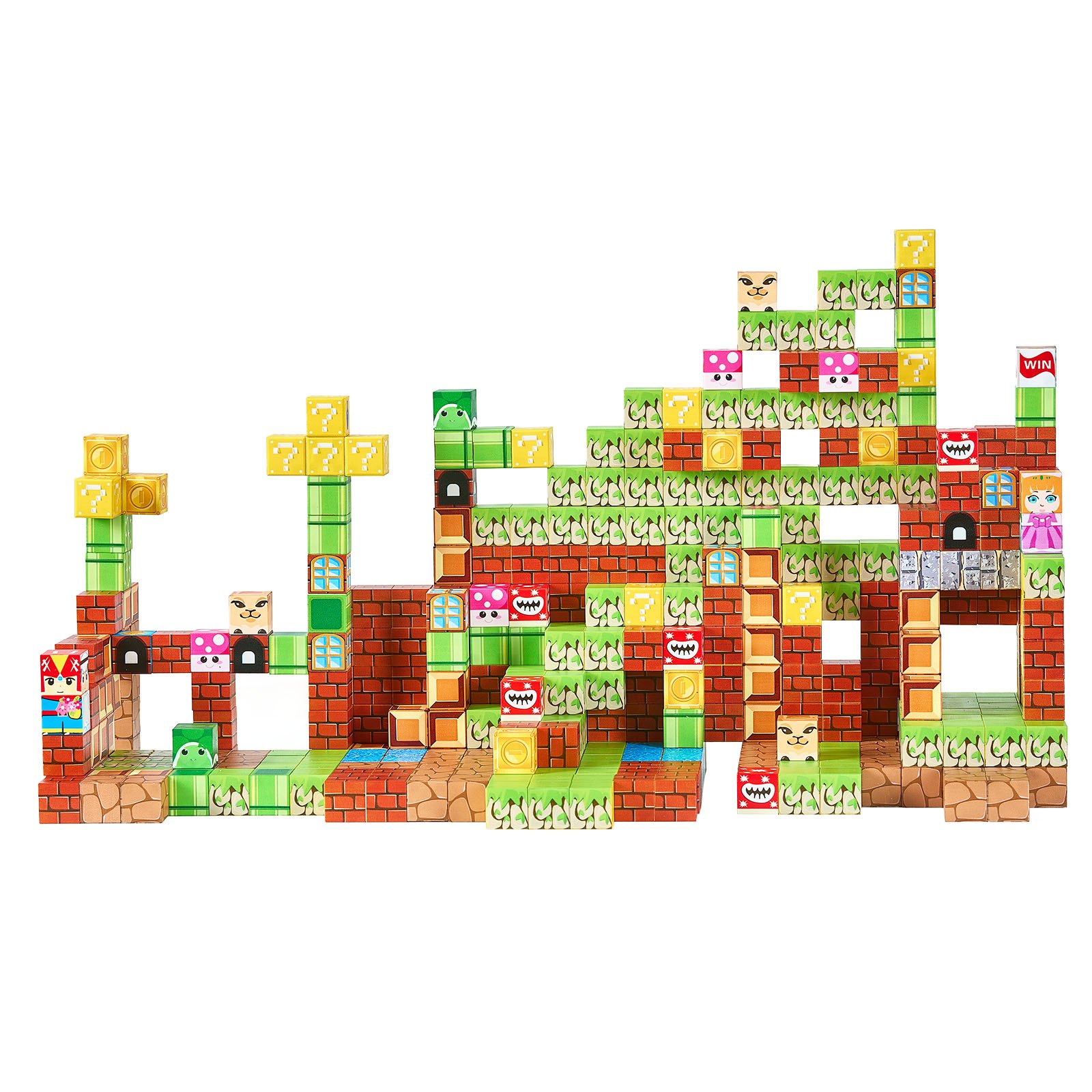 Magnetic Building Blocks 100-Piece Set — photo 2