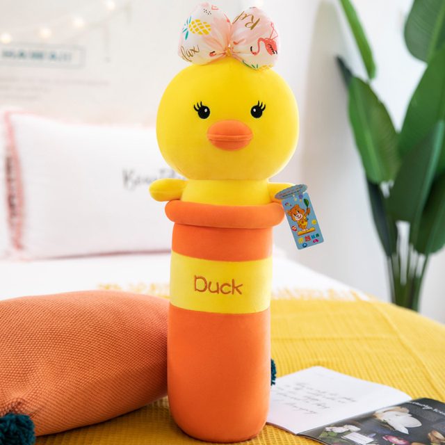 Lash Duck Long Bolster Pillow Plush 65cm โ photo 2
