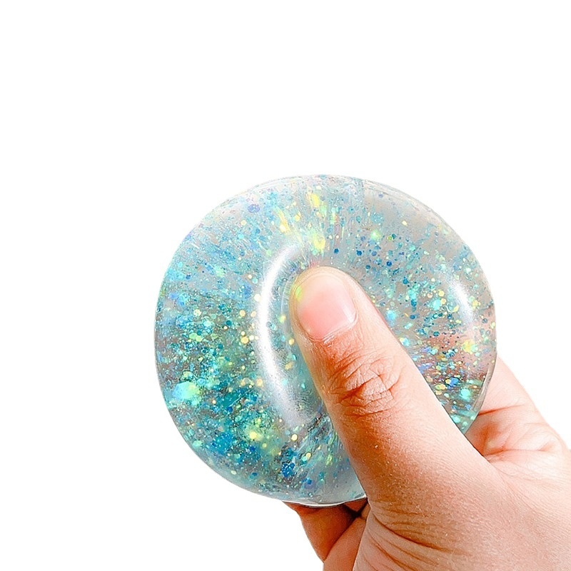 Glitter Jelly Squish Ball โ photo 3