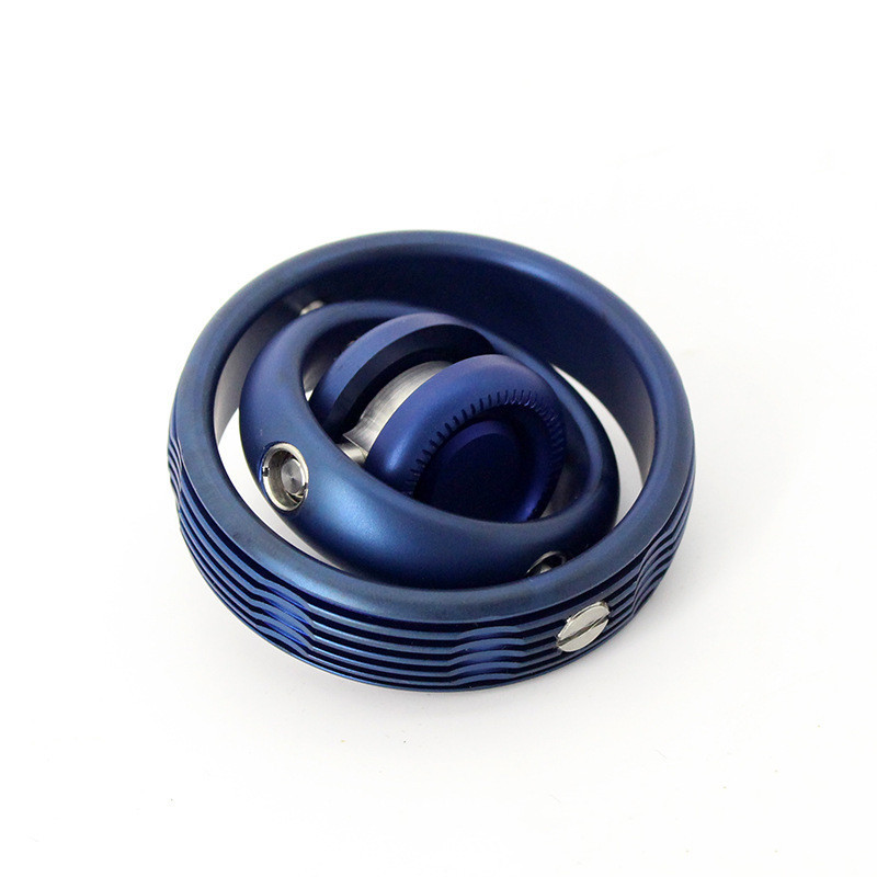 Metal Gyroscope Kinetic Desk Fidget โ photo 2