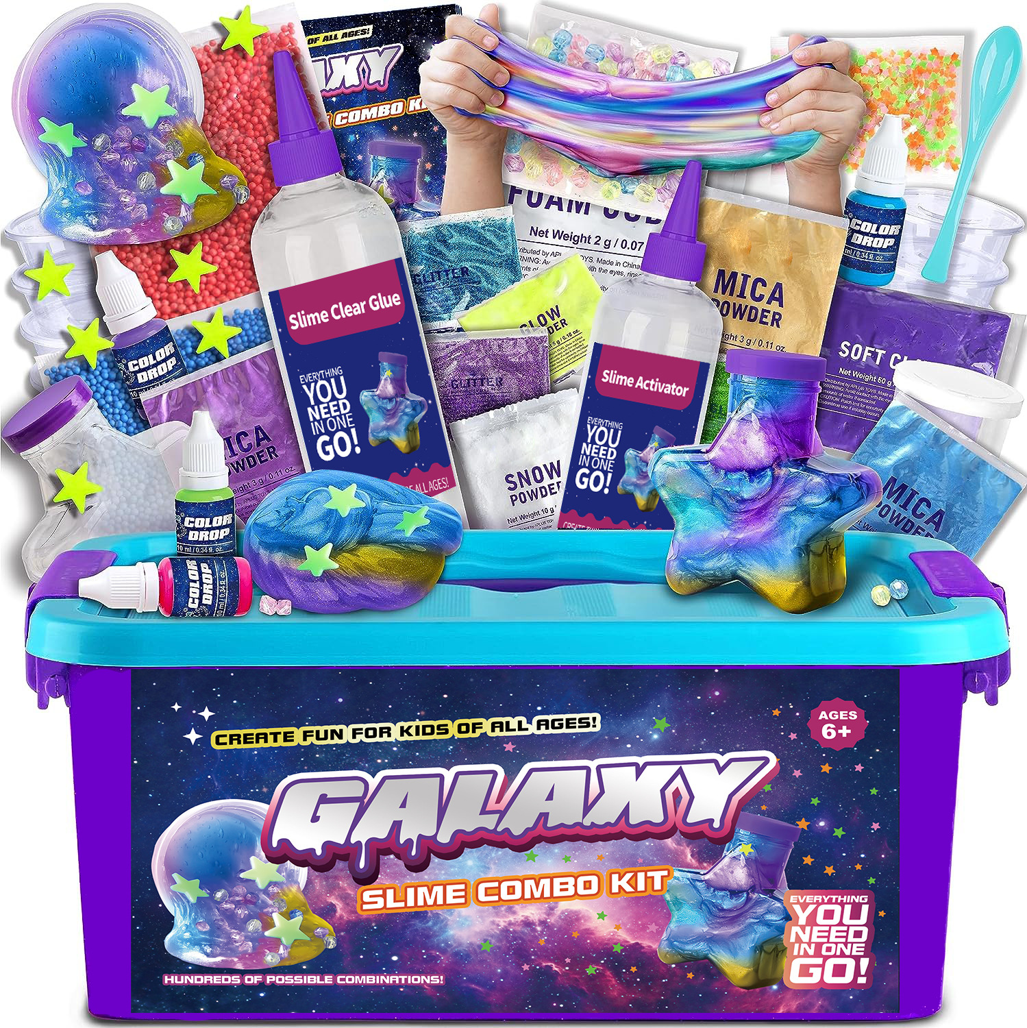 Galaxy Star Jar Slime โ photo 5