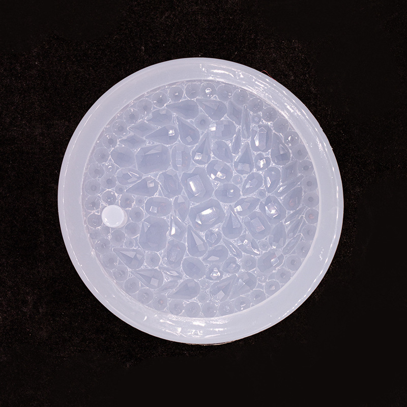 Crystal Resin Silicone Molds Set, 9 Mosaic Shapes โ photo 2