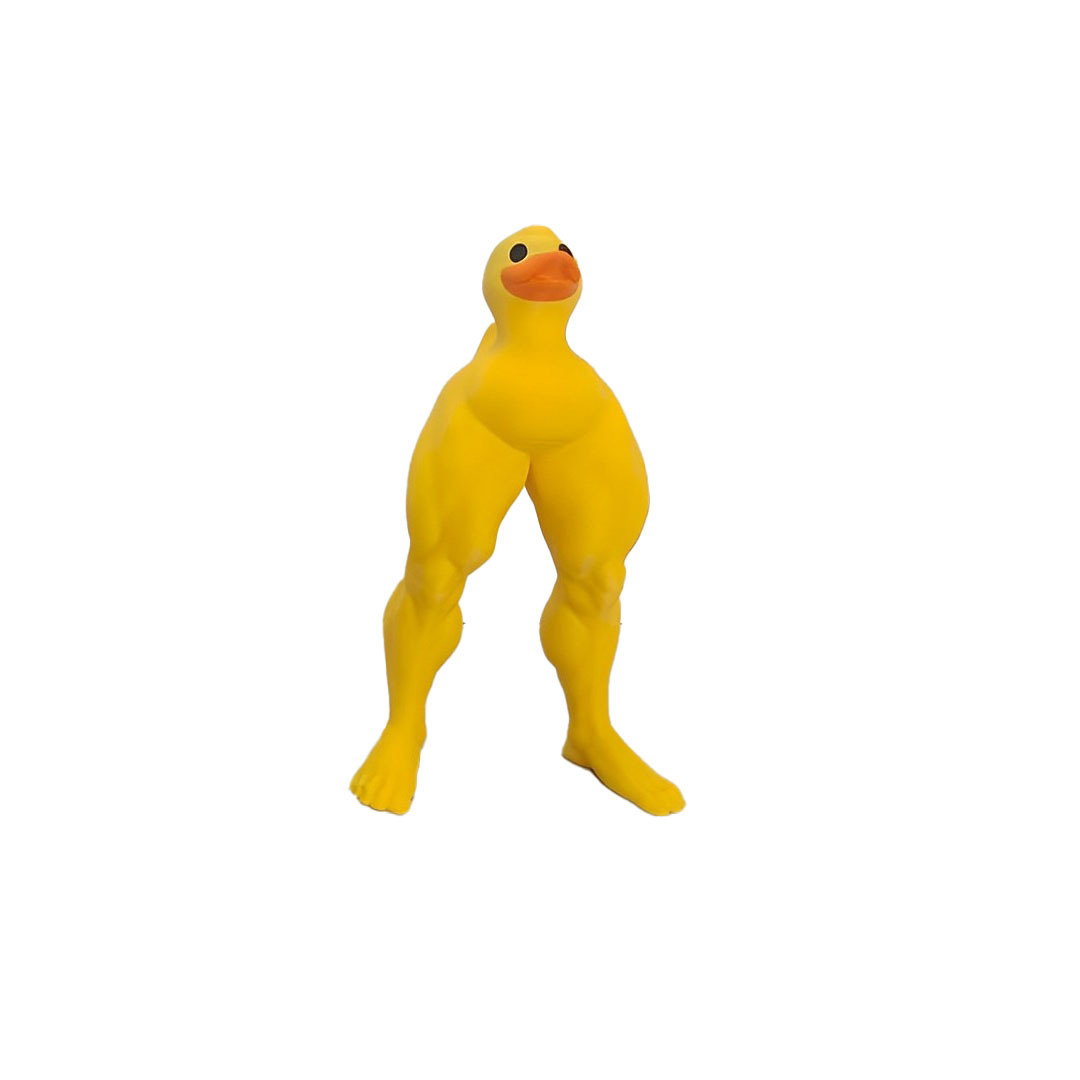 Buff Muscle Duck Desk Figure โ photo 5
