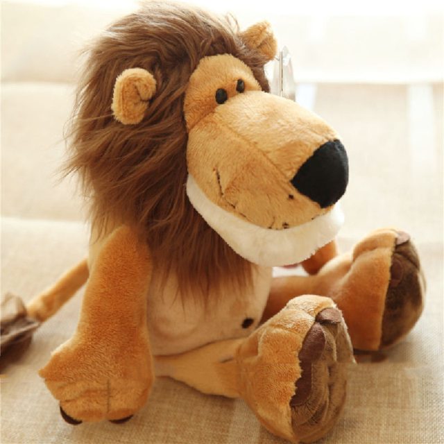 Fluffy-Maned Jungle Lion Plush