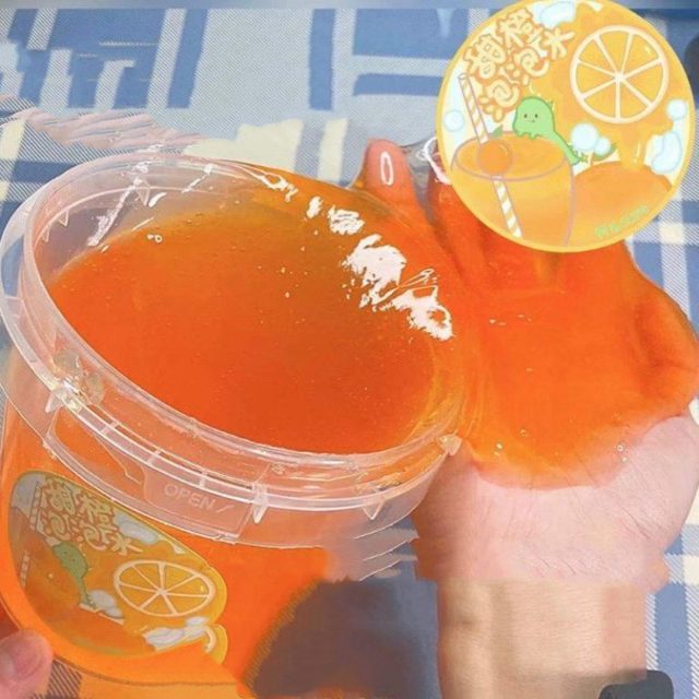 Sweet Orange Fizz Jelly Slime 350ml โ photo 3