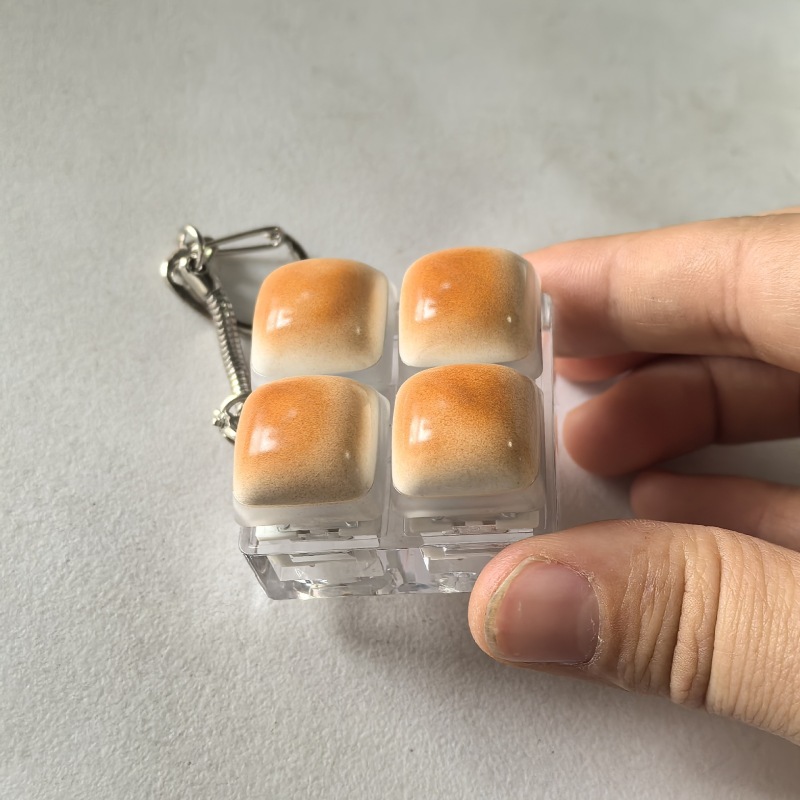 Mini Toast Bread Keyboard Switch Keychain โ photo 6