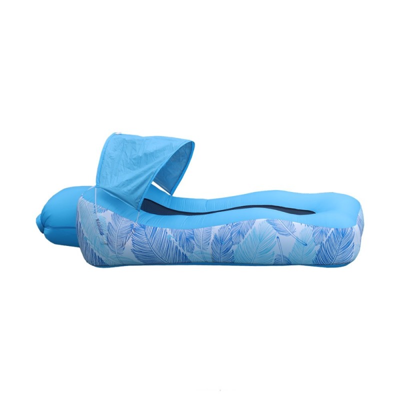 Inflatable Beach Lounger with Sun Canopy โ photo 3