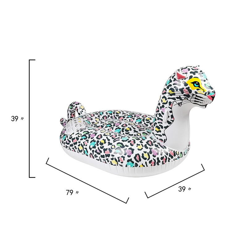 Giant Leopard Ride-On Pool Float