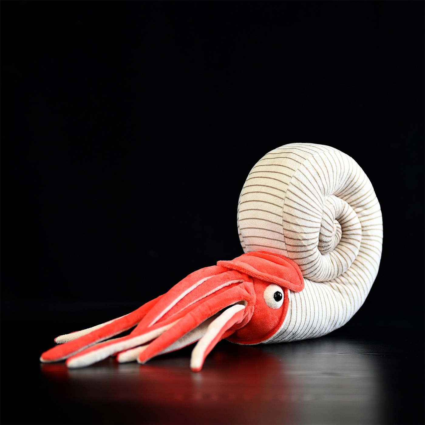 Realistic Ammonite Sea Creature Plush