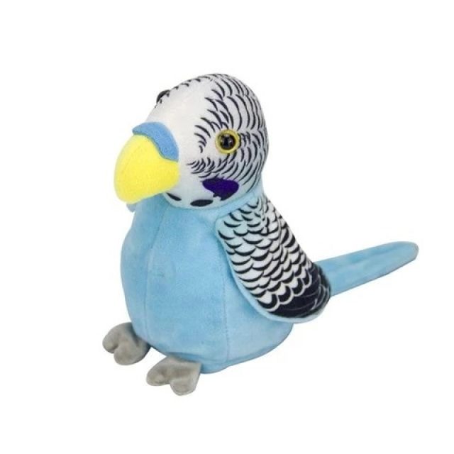 Talk-Back Blue Macaw Parrot Plush โ photo 4