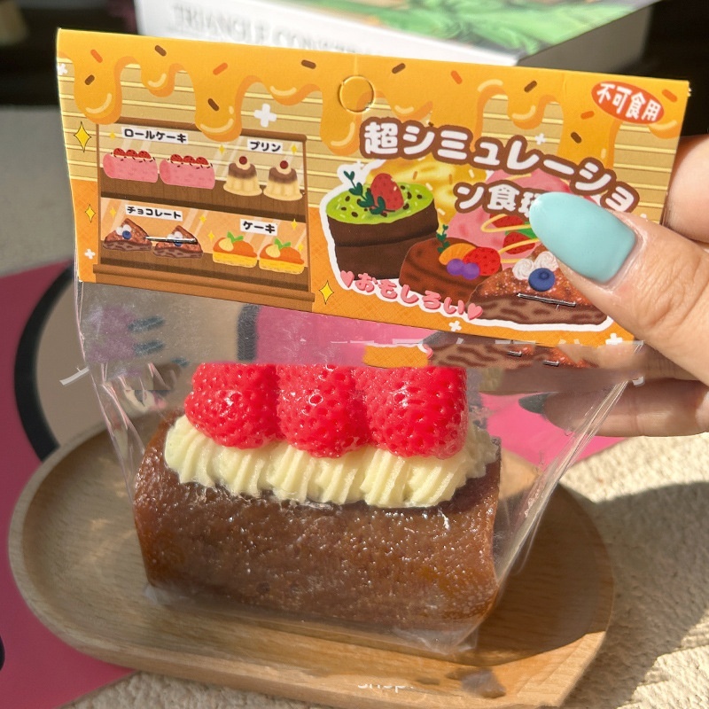 Strawberry Cream Cake Roll Squishy โ photo 3