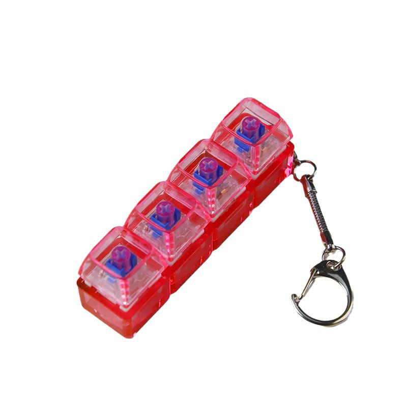 Clear Keyboard Switch Tester Clicker Keychain โ photo 3