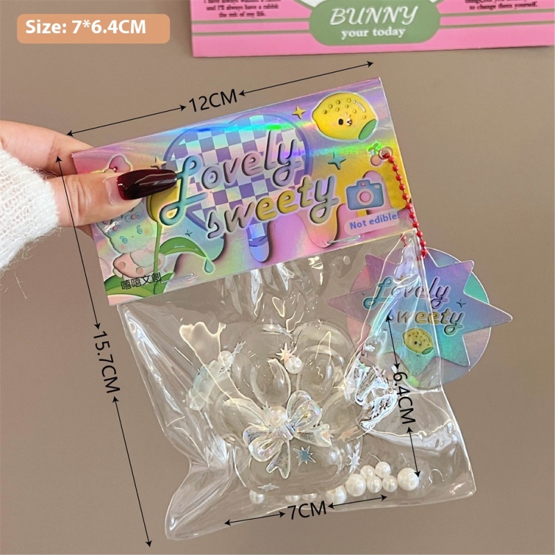 Glitter Pearl Cat-Paw Squishy Set — photo 3