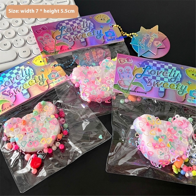 Glitter Pearl Cat-Paw Squishy Set — photo 5