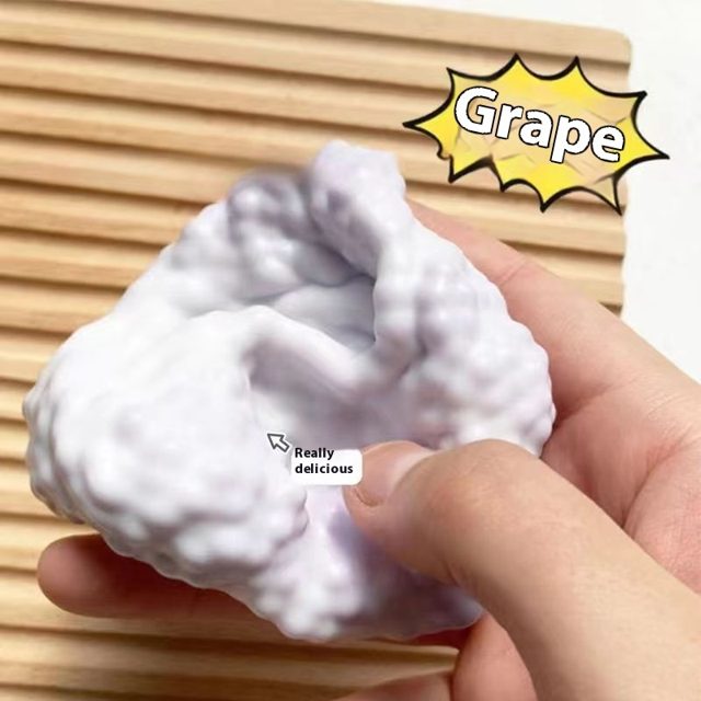 Grape Cluster Squeeze Stress Ball